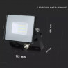 10W LED Прожектор SAMSUNG ЧИП SMD Черно Тяло 6400К - 426