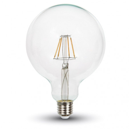 LED Bulb - 10W Filament E27 G125 Warm White - 4422