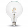 LED Bulb - 10W Filament E27 G125 Warm White - 4422