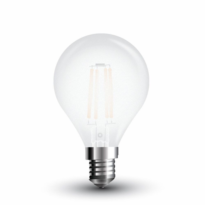 LED Bulb - 4W Filament E14 P45 Frost Cover Natural White - 4493
