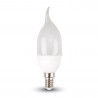 LED Bulb - 4W E14 Candle Flame Natural White - 4156