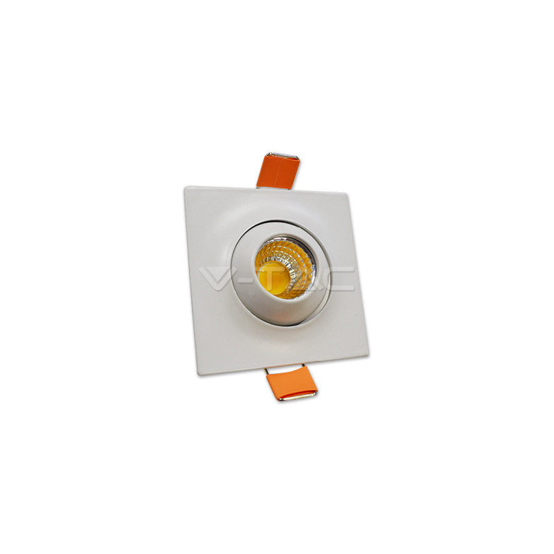 3W LED DOWNLIGHT WITH MOVING HEAD SQUARE 4000K - 5096