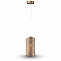 CHAMPEAN GOLD PENDANT LIGHT WITH GOLD CANOPY - 3827