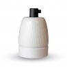 PORCELAIN LAMP HOLDER FITTING-WHITE- 3795