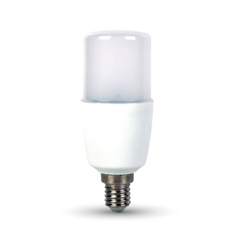 LED Крушка - 9W T37 Пластик Бяла Светлина - 7175