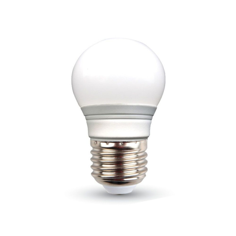 LED Крушка - 3W E27 G45 Неутрално Бяла Светлина - 7203