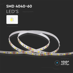 SMD4040-60 LED ЛЕНТА 4000K IP20 12V-SKU:2932
