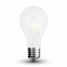 LED Крушка - 6W Filament E27 A60 Матирано Покритие Топло Бяла Светлина - 4480