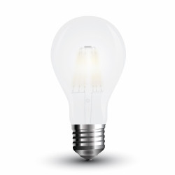 LED Крушка - 8W Filament E27 A67 Матирано Покритие Неутрално Бяла Светлина - 4484