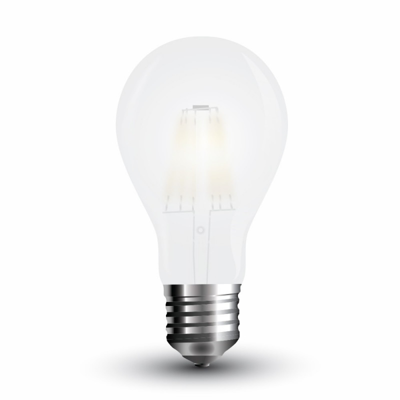 LED Крушка - 8W Filament E27 A67 Матирано Покритие Неутрално Бяла Светлина - 4484