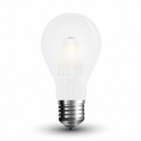 LED Bulb - 8W Filament E27 A67 Frost Cover White - 4485