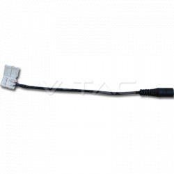 FLEXIBLE CONECTOR FOR 3528 LED STRIP DC FEMALE - 3507
