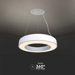50W LED DESIGNER HANGING LIGHT DIMM. 3В1-WHITE