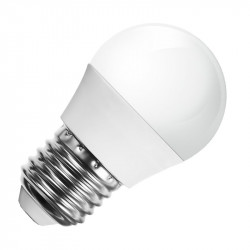 LED Bulb - SAMSUNG Chip 5.5W E27 G45 Plastic Natural White 5 years warranty - 175