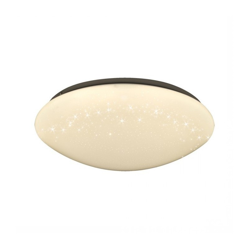 18W LED Dome Light Bling Star Cover Warm White - 1376