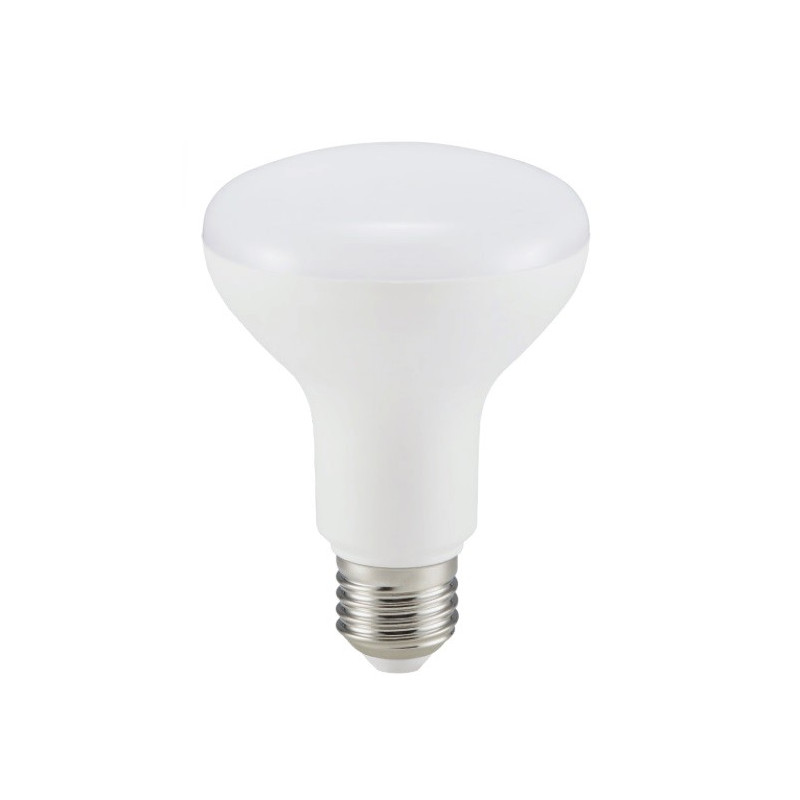 LED Bulb - SAMSUNG CHIP 10W E27 R80 Plastic Natural White 5 years warranty - 136
