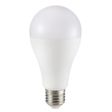 LED Bulb - SAMSUNG CHIP 17W E27 A65 Plastic Natural White 5 years warranty - 163