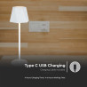 1.5W LED Настолна Лампа Бяла 3in1
