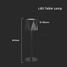 1.5W LED Настолна Лампа Черна 3in1