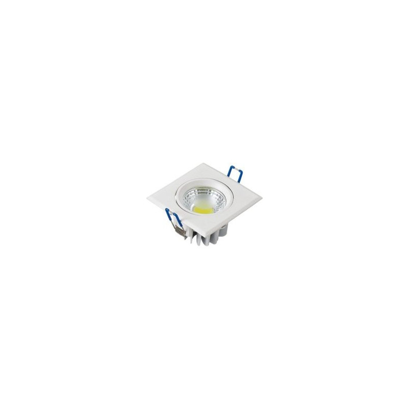 3W DOWNLIGHT COB PKW SQUARE CHANGING ANGLE 3000K - 1122