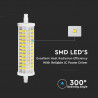 LED Крушка 16W R7S Пластик 6500К