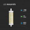 LED Крушка 16W R7S Пластик 3000К