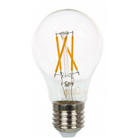 LED Крушка - 4W Filament Кръстосан E27 A60 Топло Бяла Светлина  - 42591