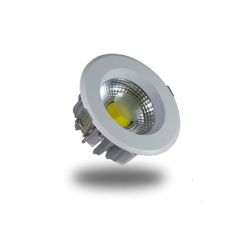 10W LED COB Downlight Reflector White Body - White - 1100
