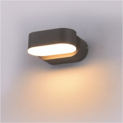 6W LED WALL LIGHT COLORCODE:3000K - GREY BODY - 8290