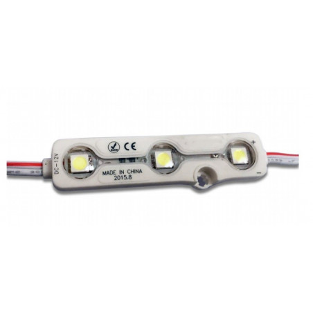 LED Модул 3LED SMD5050 Бяла Светлина IP67 - 5116