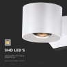 6W Стенна Лампа 3000K Бяло Тяло IP65