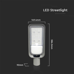 50W LED Улична Лампа Рогатка 6500К