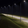 100W LED Улична Лампа Рогатка 6500К