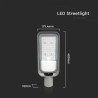 100W LED Улична Лампа Рогатка 6500К