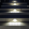 2W LED STEP LIGHT 3000K WHITE BODY ROUND IP65 - 1315