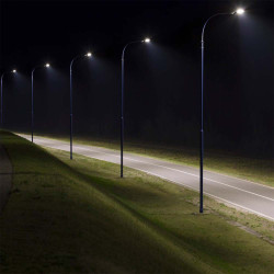 100W LED Улична Лампа 6500К