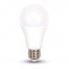 LED BULB - SAMSUNG CHIP 8.5W E27 A60 PLASTIC WARM WHITE 5 YEARS WARRANTY А++ - 252