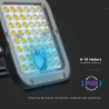 10W LED Соларен Прожектор LiFePo Батерия 3.7V Черен 4000K