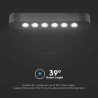 5W LED Магнитен Линеен Спот 3000K Черно Тяло