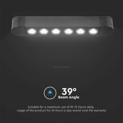 5W LED Магнитен Линеен Спот 6400K Черно Тяло