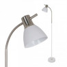 WALL LAMP E27 60W SAND WHIT + SATIN NICKEL - 3704