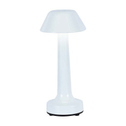 1W LED Настолна Лампа (D100*230) 3 в 1 Бяло Тяло