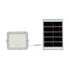 6W LED Соларен Прожектор 4000K Сменяема Батерия Бяло Тяло