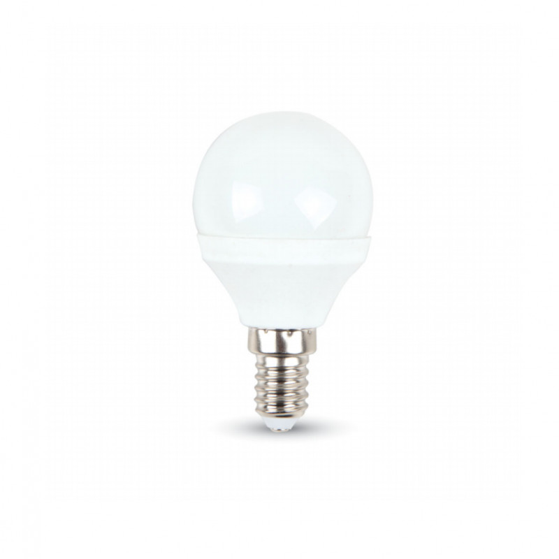 LED Bulb - SAMSUNG Chip 5.5W E14 P45 Plastic Natural White 5 years warranty - 169