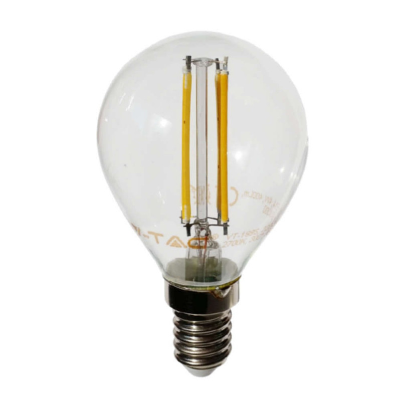 LED Bulb - 2W Filament Patent E14 P45 Warm White - 4262