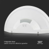 10W LED Тяло Със Сензор SAMSUNG Чип 3 в 1 IP54 Бяло Тяло