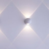 2W LED COB  Фасаден Осветител 3000K Бяло Тяло IP54