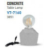 CONCRETE TABLE LAMP-D:160 - 3851
