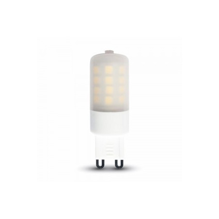 LED Spotlight - 3W G9 Plastic Milk Cover Warm White Dimmable - 7253