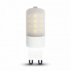LED Крушка - 3W G9 Пластик Бяла светлина Димируема - 7255